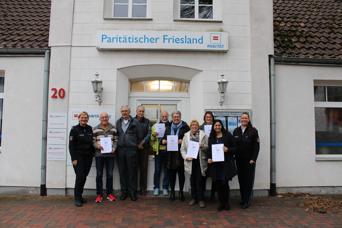 POL-WHV: Sicherheitsberatung für Seniorinnen und Senioren - Ausbildung durch die Polizei im Landkreis Friesland