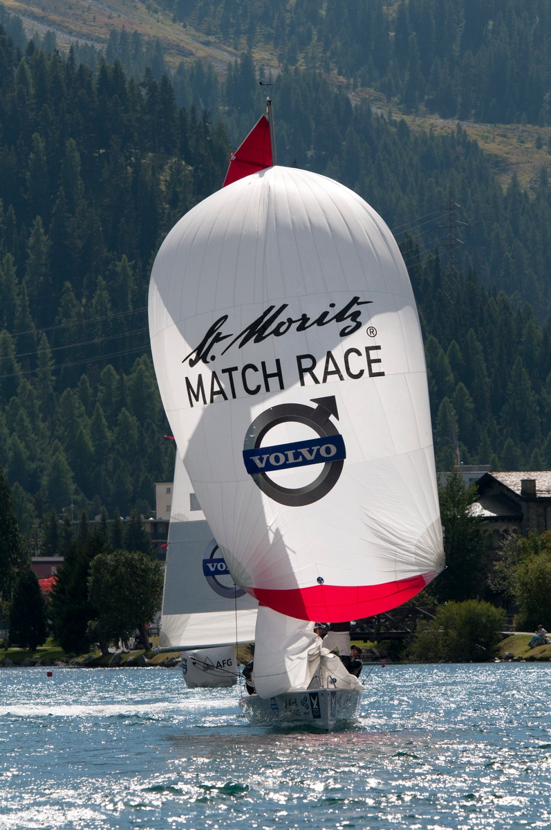 Volvo wird Hauptsponsor des St. Moritz Match Race und  Titelsponsor des Volvo Match Race Cup