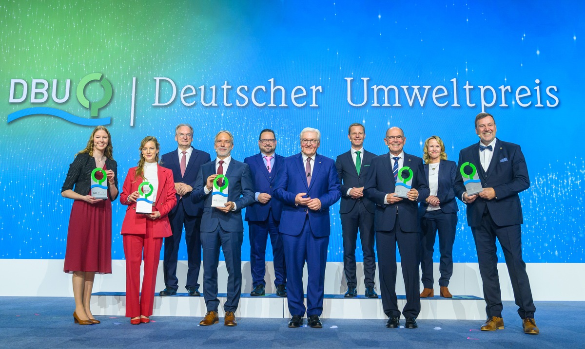 Steinmeier: Umwelt- und Klimaschutz nicht auf unbestimmte Zeit verschieben / Deutscher Umweltpreis der DBU &quot;ein ganz besonderes Signal&quot;