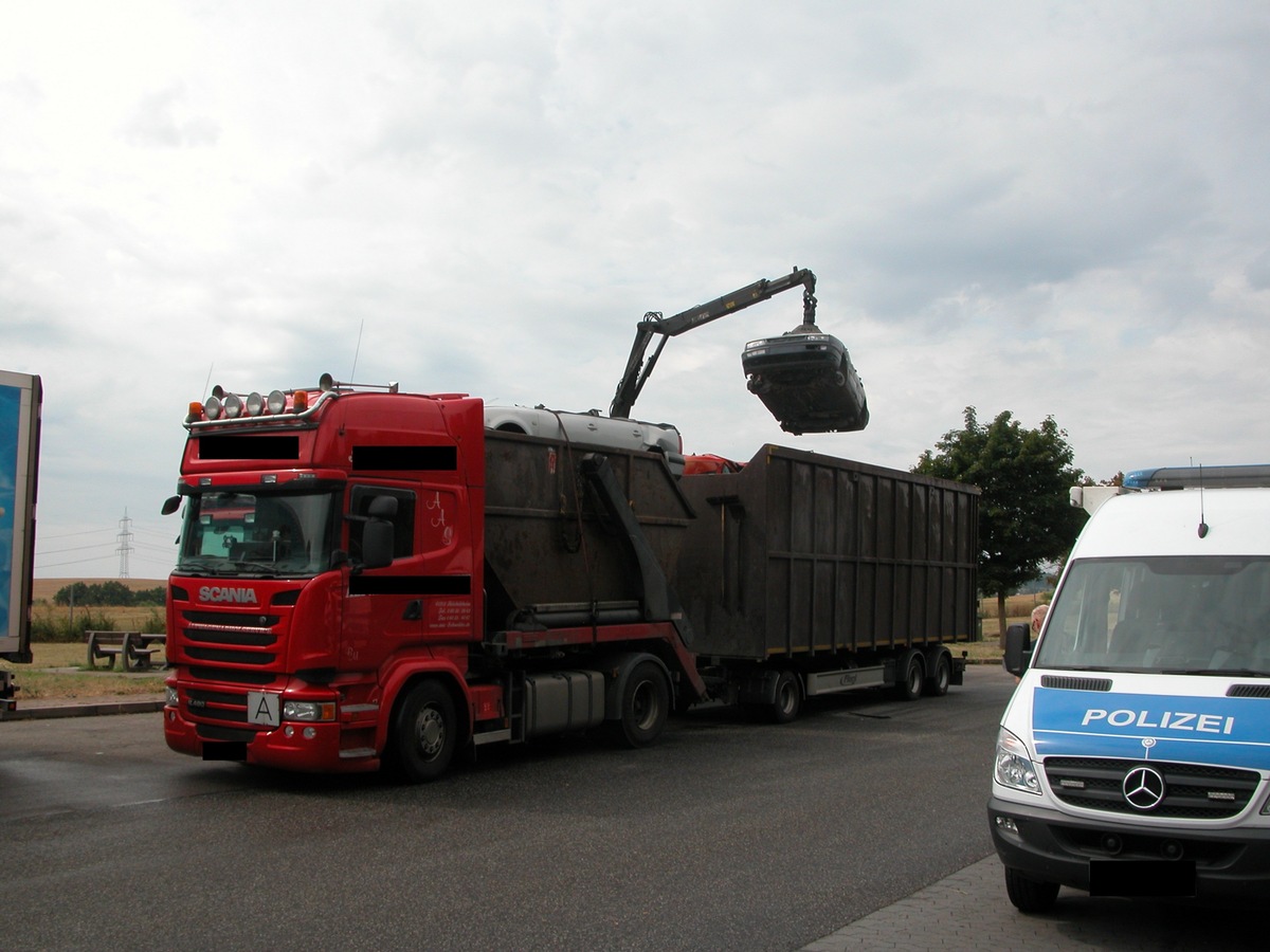 POL-PDKL: A63/Winnweiler, Ladung nicht gesichert