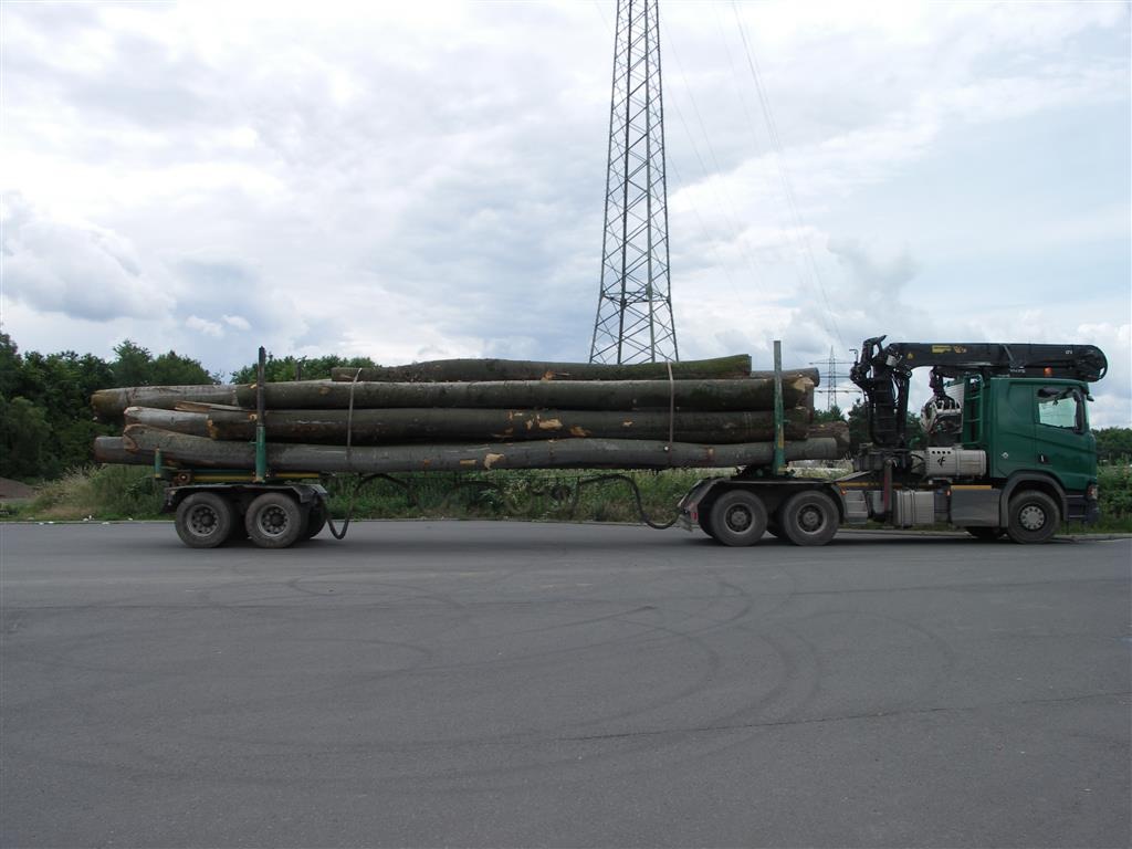 POL-PPTR: Holztransport mit über 50 Tonnen auf BAB A-1 gestoppt