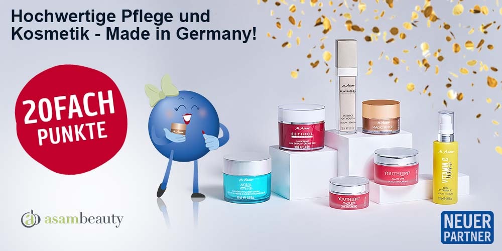 Noch schöner punkten: Asambeauty ist neuer PAYBACK Partner