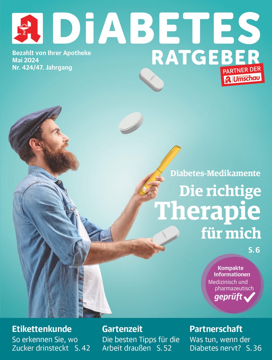 Diabetes-Therapie: Den besten Weg finden / Typ-2-Diabetes lässt sich mit verschiedenen Mitteln behandeln / So finden Patientinnen und Patienten gemeinsam mit dem Arzt die richtige Therapie