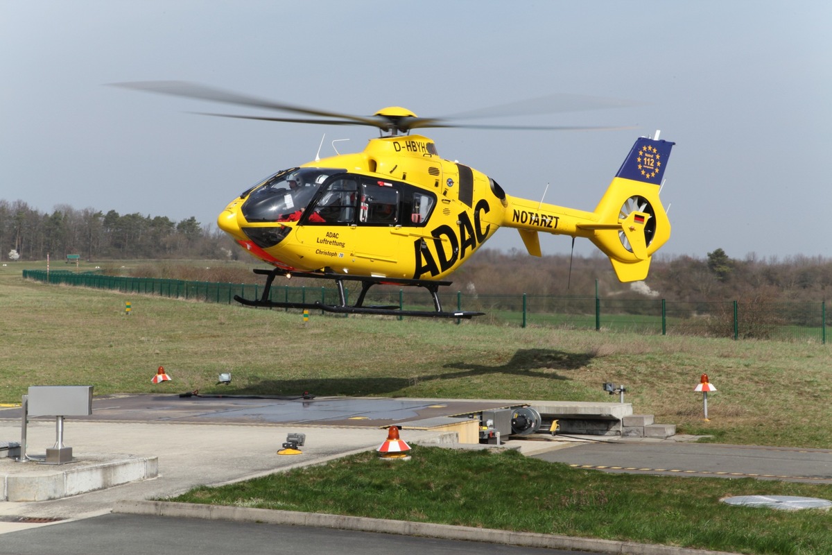 Bilanz für Rettungshubschrauber &quot;Christoph 70&quot; in Jena - ADAC Luftrettung gibt Zahlen für 2019 bekannt