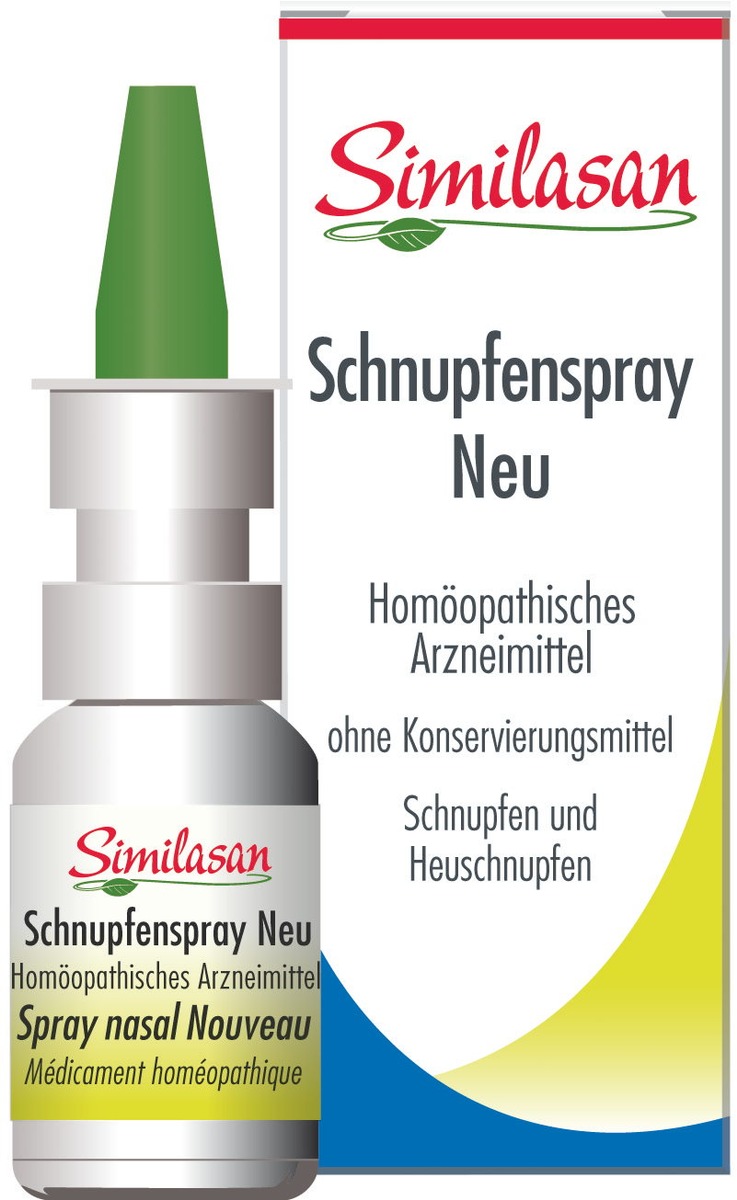 Similasan: Schnupfenspray Neu - ohne Konservierungsmittel