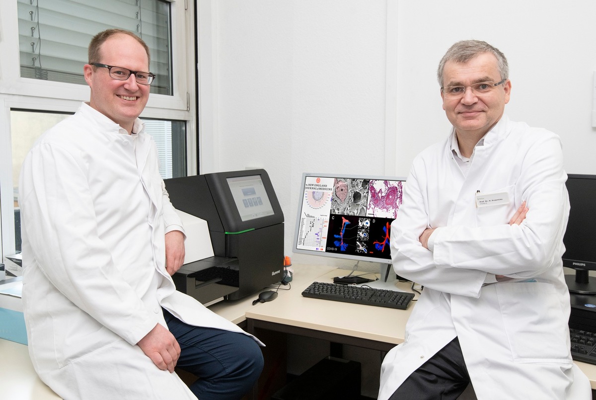 Morphomolekularer Mechanismus bei COVID-19 entschlüsselt:  Internationale Studie von Pathologen des Helios Universitätsklinikums Wuppertal veröffentlicht wegweisende Erkenntnisse zum COVID-19 Krankheitsverständnis