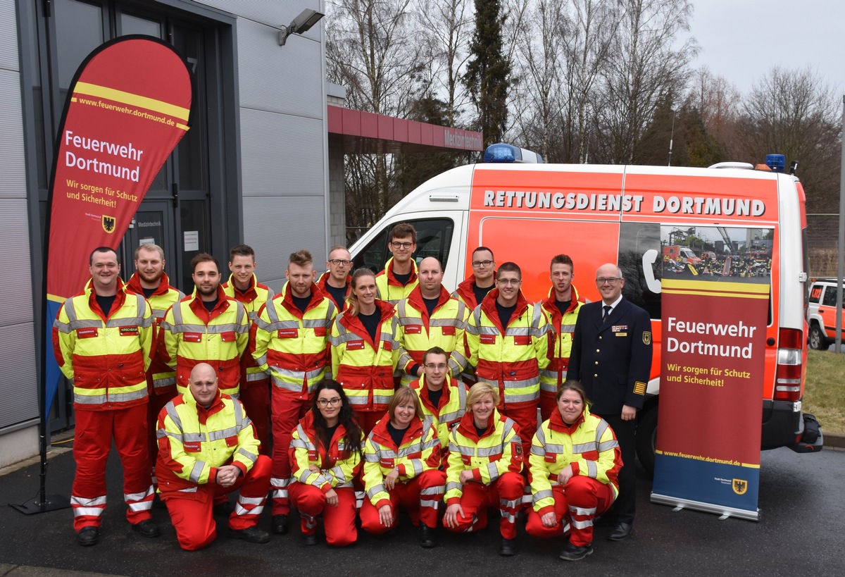 FW-DO: 03.02.2017 - Presseinformation
Angestellte im Rettungsdienst