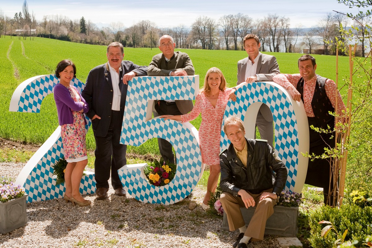 250. Folge &quot;Die Rosenheim-Cops&quot; /  Gewinner der Ballonaktion als Statisten in der ZDF-Serie (BILD)