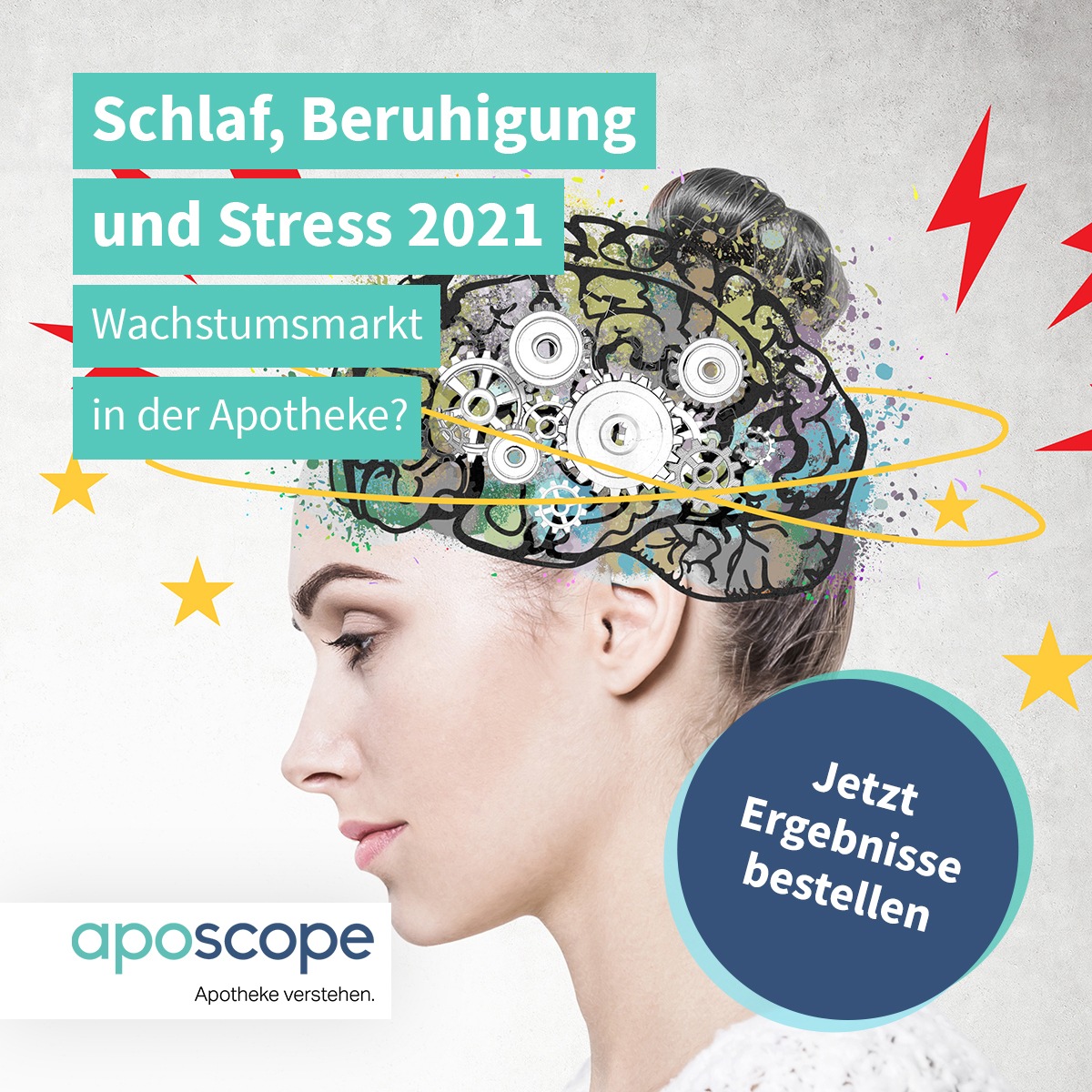 Unruhiger Schlaf und Stress führt immer mehr Menschen in die Apotheke / Marktanalyse Schlaf, Beruhigung und Stress