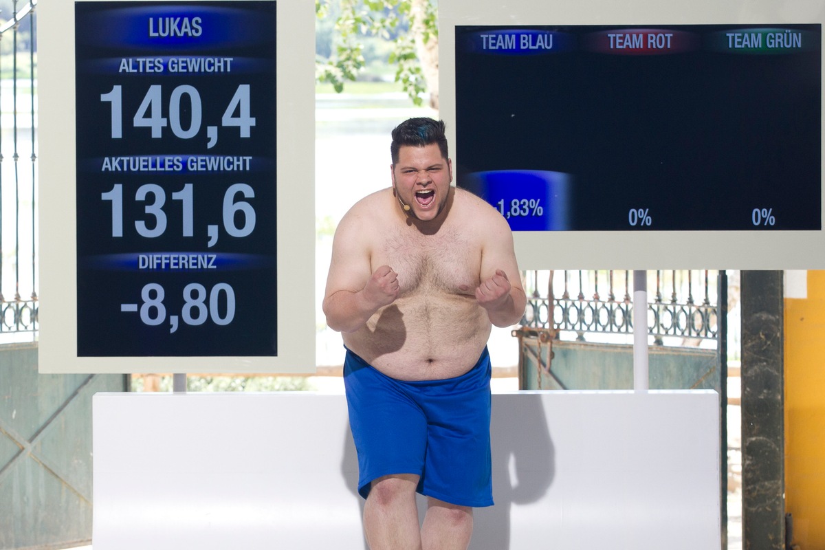 Minus 8,8 Kilo in einer Woche! &quot;The Biggest Loser TEENS&quot;-Kandidaten starten beeindruckend in den Abnehm-Wettbewerb - ab Sonntag, 14. September 2014, um 17:00 Uhr, neu in SAT.1 (FOTO)