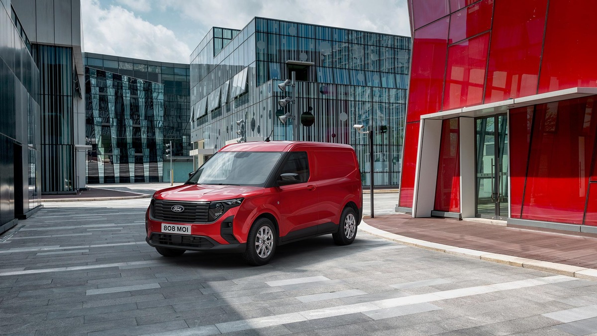 Der neue Ford Transit Courier: Außen kompakt, innen ein besonders leistungsfähiger, bestens vernetzter Raumriese