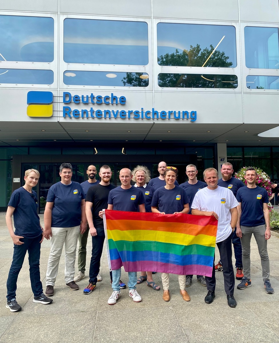 CSD in Berlin: Deutsche Rentenversicherung Bund lebt Vielfalt und Gleichberechtigung