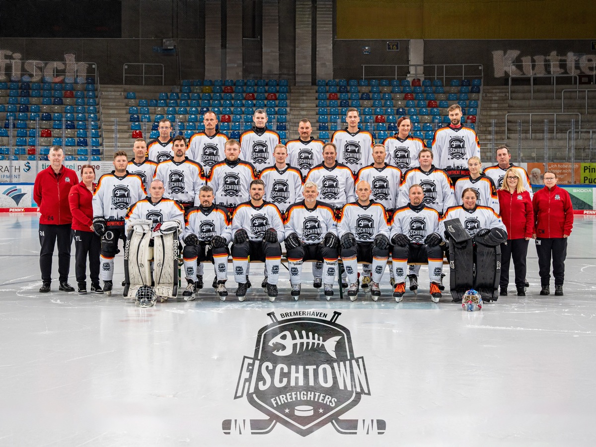 FW Bremerhaven: Fischtown Firefighters nehmen am internationalen Eishockeybehördenturnier in Finnland teil