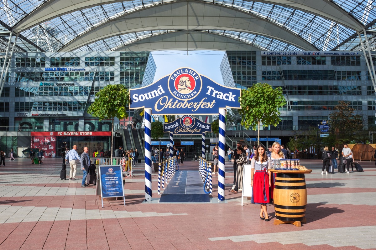 Une valise à roulettes comme instrument de musique / Paulaner se charge de la bande-son de l’Oktoberfest