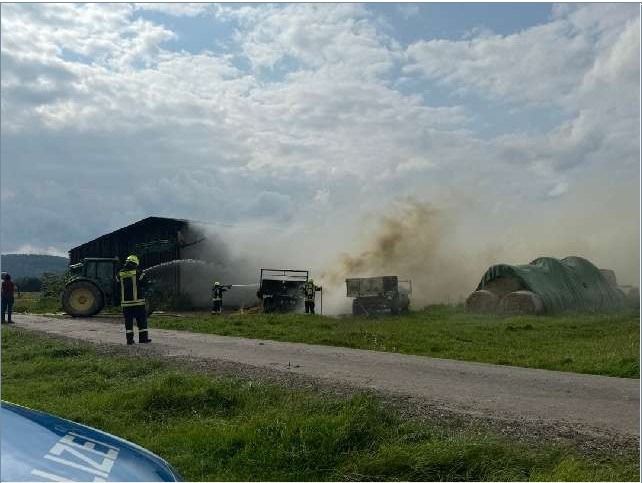 POL-HOL: Nach Scheunenbrand - Polizei bittet um Hinweise