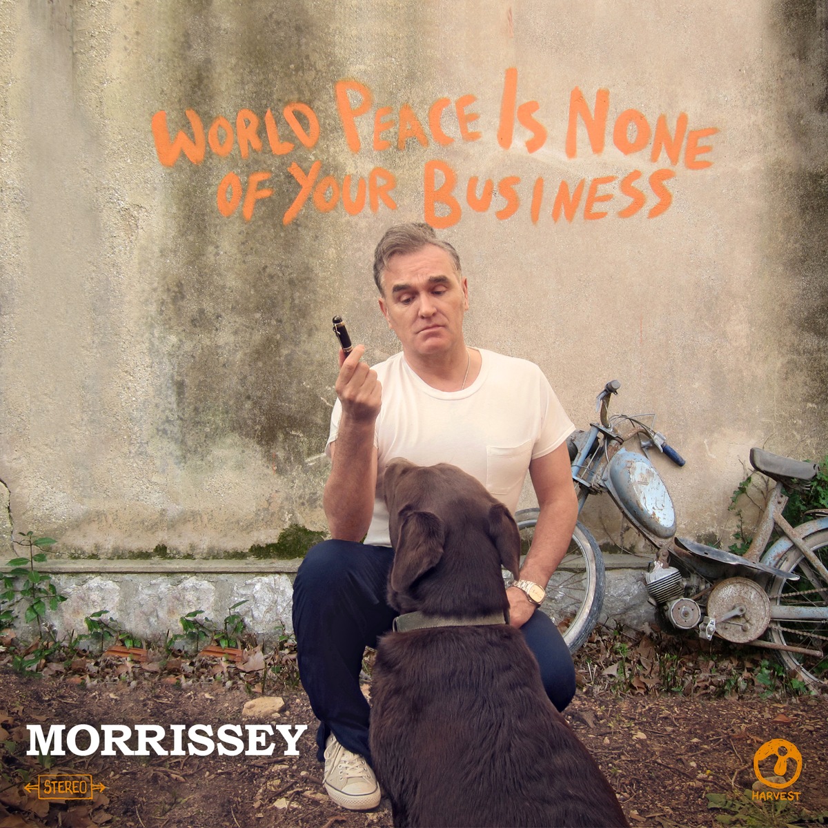 MORRISSEY meldet sich am 11. Juli mit neuem Album zurück: &quot;World Peace Is None Of Your Business&quot; (FOTO)