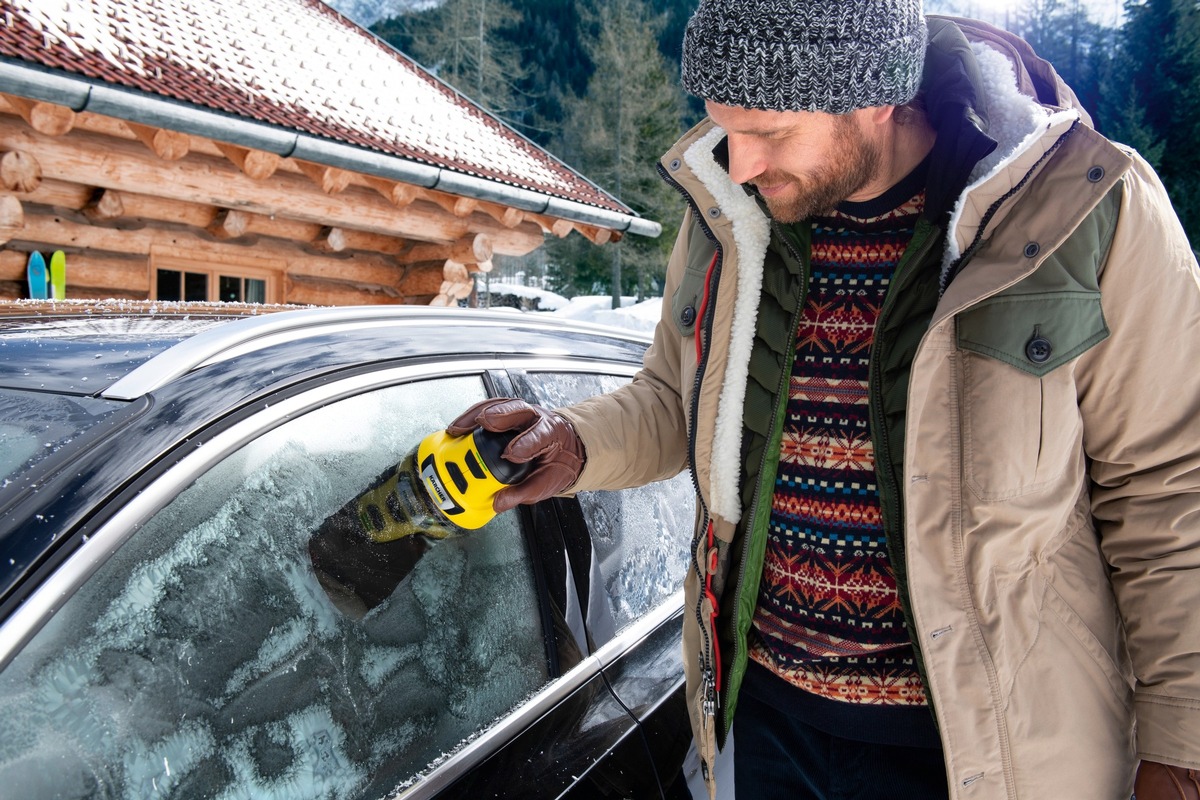 Kärcher präsentiert den elektrischen Eiskratzer EDI 4