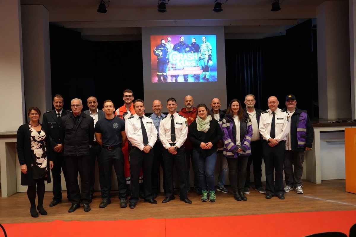 POL-DA: Viernheim: CrashKurs - Verkehrsprävention für Schülerinnen und Schüler der Albertus-Magnus-Schule