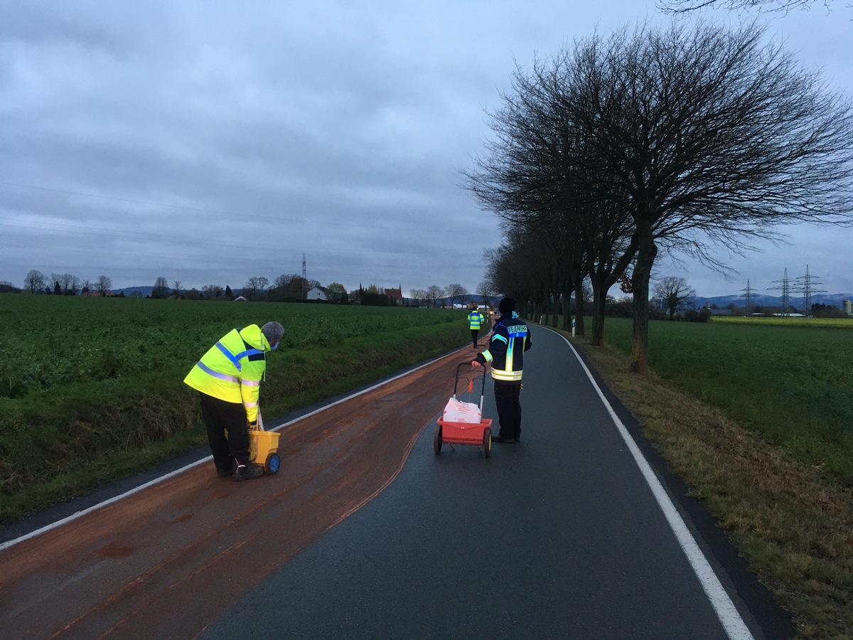 FW Lage: TH / Beseitigung Ölspur - 07.12.2020