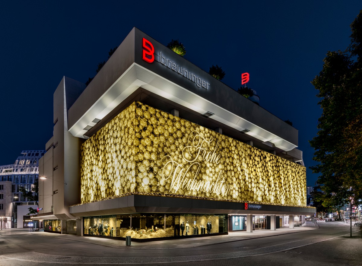 Goldene Weihnachten bei Breuninger / Aktionen und Öffnungszeiten im Überblick