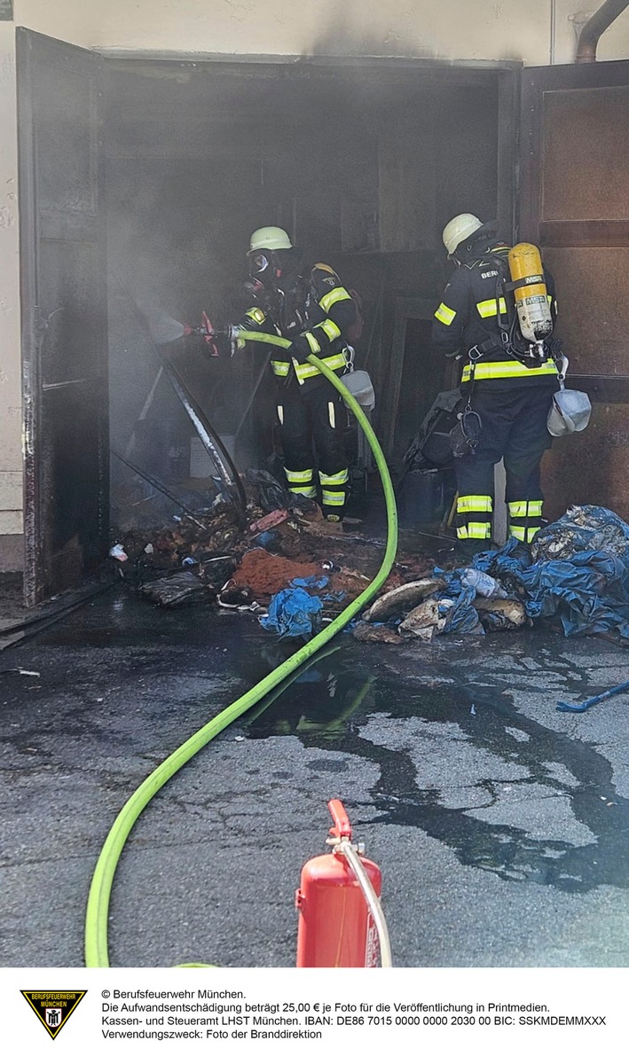 FW-M: Brand in Garage (Harthof)