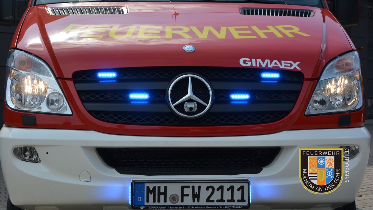 FW-MH: Ereignisreiche Schicht bei der Feuerwehr Mülheim