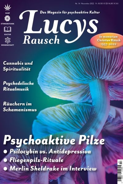 Zauberpilze gegen Depressionen im Magazin Lucys Rausch Nr. 14