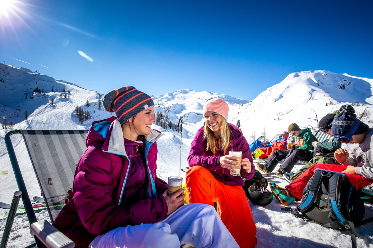 Genuss-Skifahren in der Salzburger Sportwelt - BILD