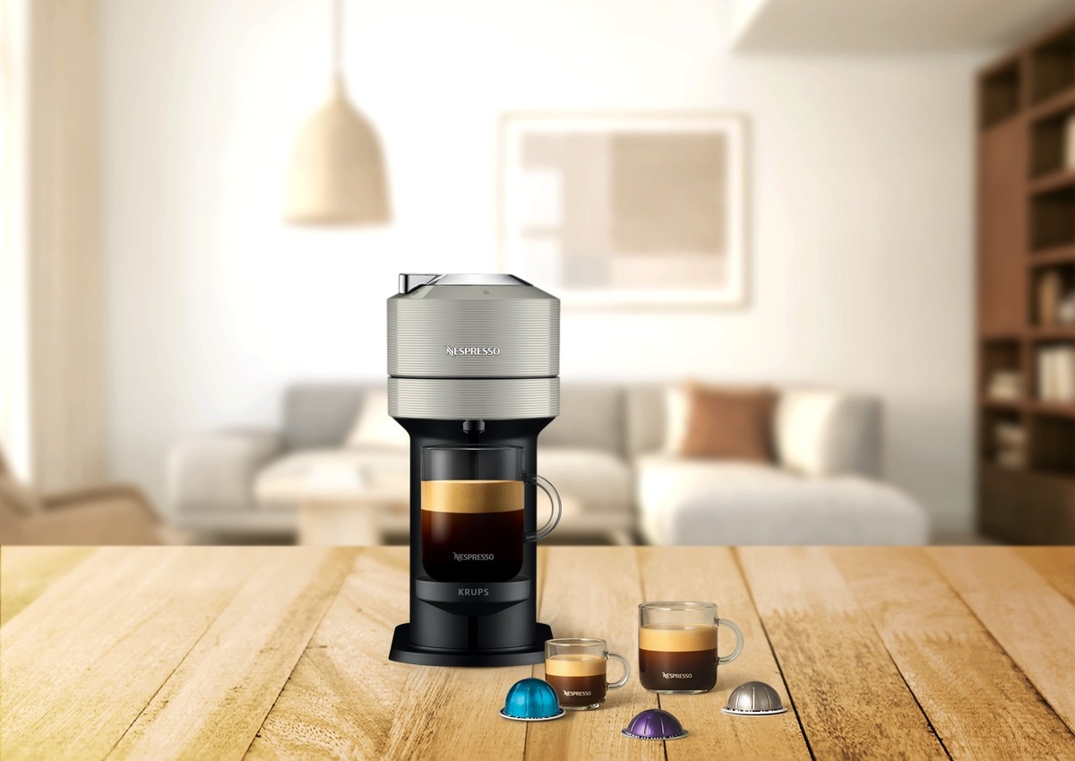 Die neue Generation Krups Nespresso Vertuo Next: Tasse oder Kännchen?