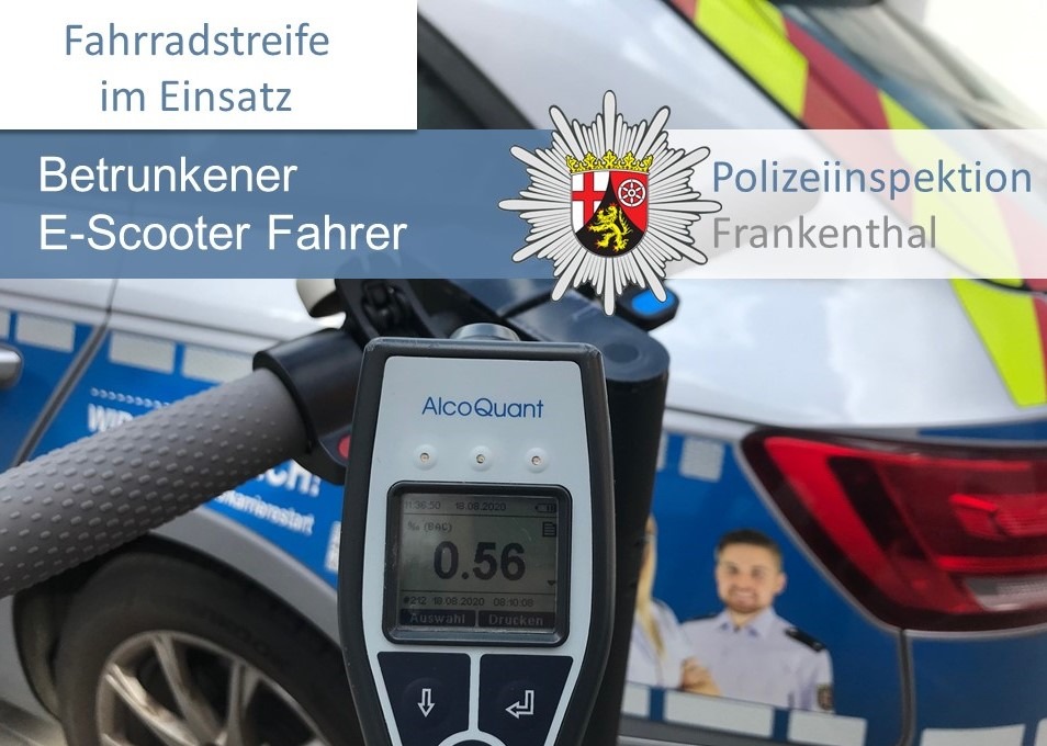 POL-PDLU: Bilanz des 1.Tages der Frankenthaler Fahrradstreife