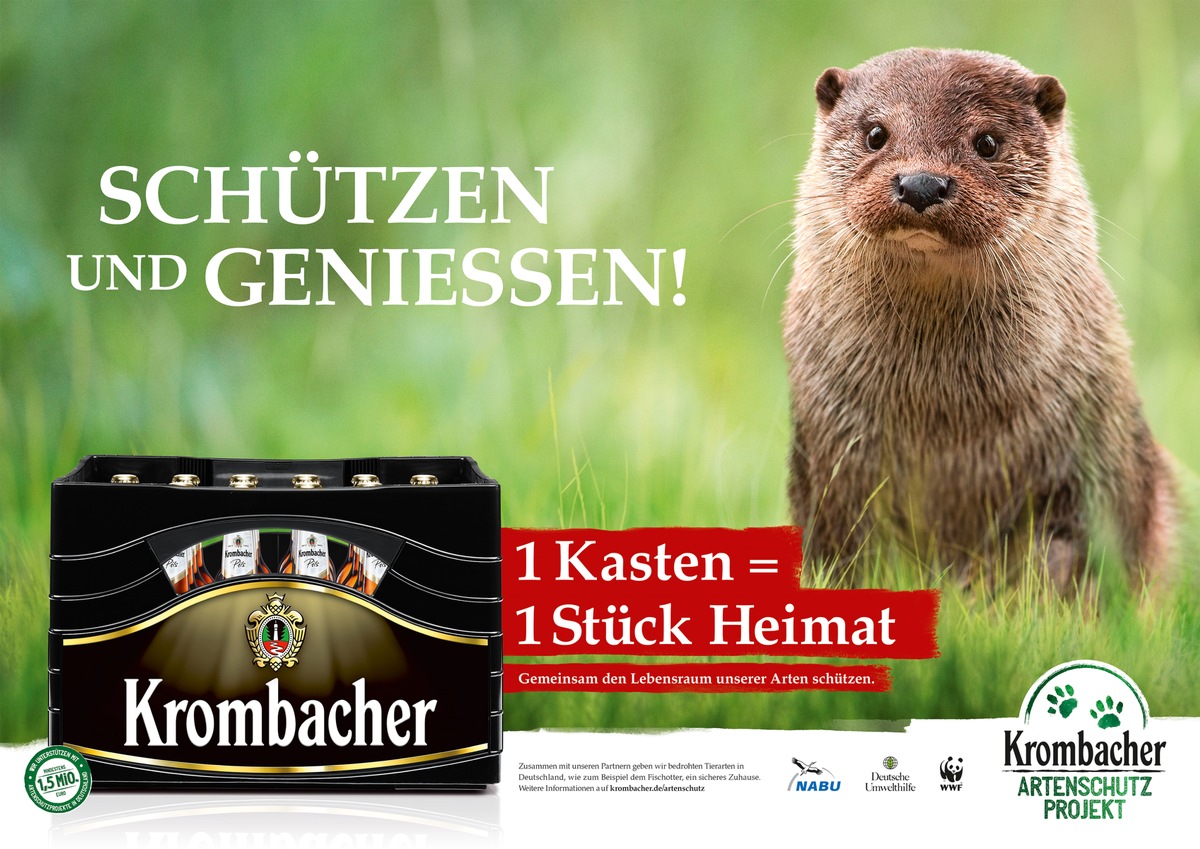 Das große Krombacher Artenschutz-Projekt - Schützen und Genießen