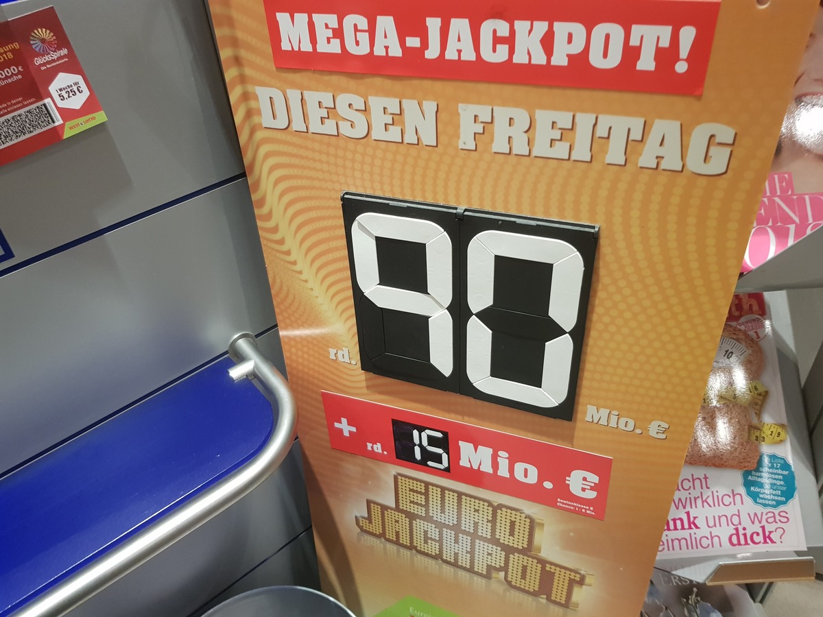 Murmeltiertag brachte keine Entscheidung

Doppeljackpot von 117 Millionen Euro