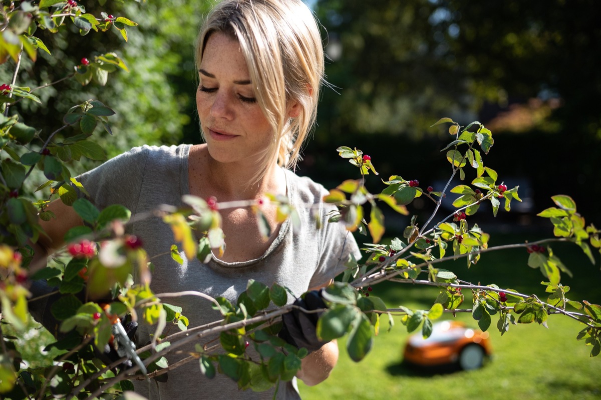 Mehr Zeit im Garten / Das STIHL Garten-Barometer 2023 zeigt auf, wie sich die Gartennutzung in Deutschland wandelt