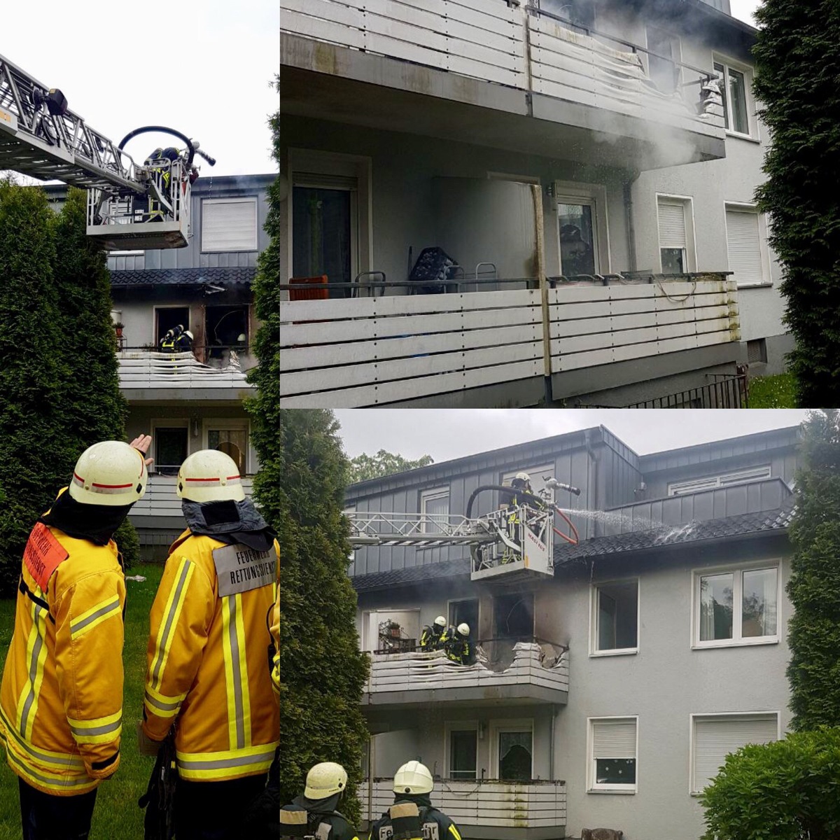 FW-BO: Feuer auf Balkon