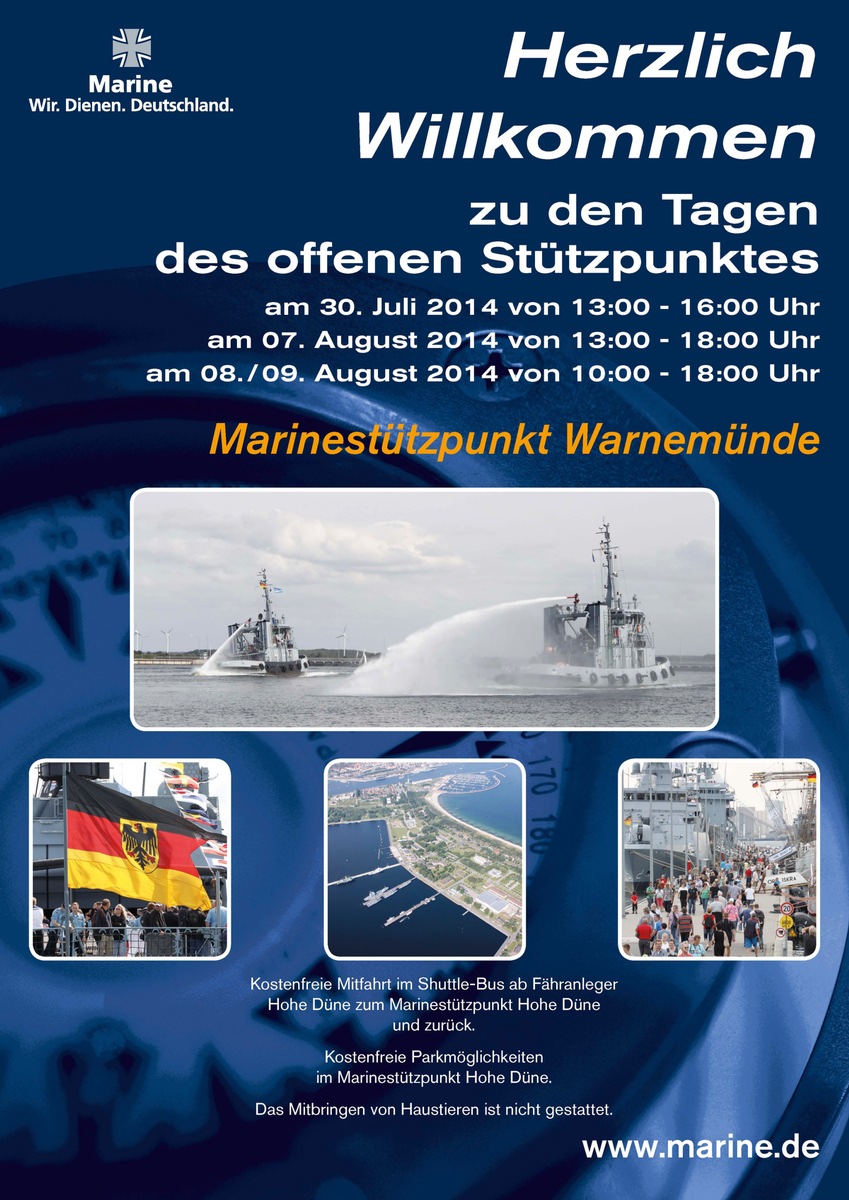 Hanse Sail 2014: Marine zum Anfassen (FOTO)