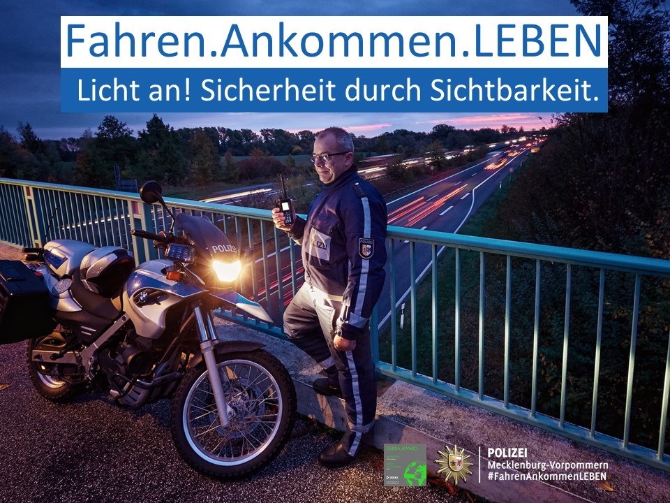 POL-NB: Start der Verkehrskontrollen &quot;Fahren.Ankommen.LEBEN!&quot; mit Schwerpunkt &quot;Lichttechnische Einrichtungen&quot;