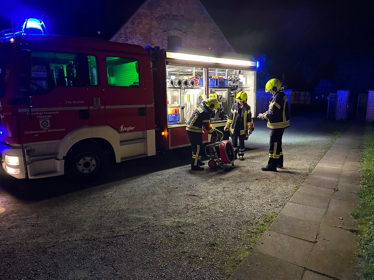 FW Flotwedel: Drei Einsätze binnen 48 Stunden für die Ortsfeuerwehr Wienhausen