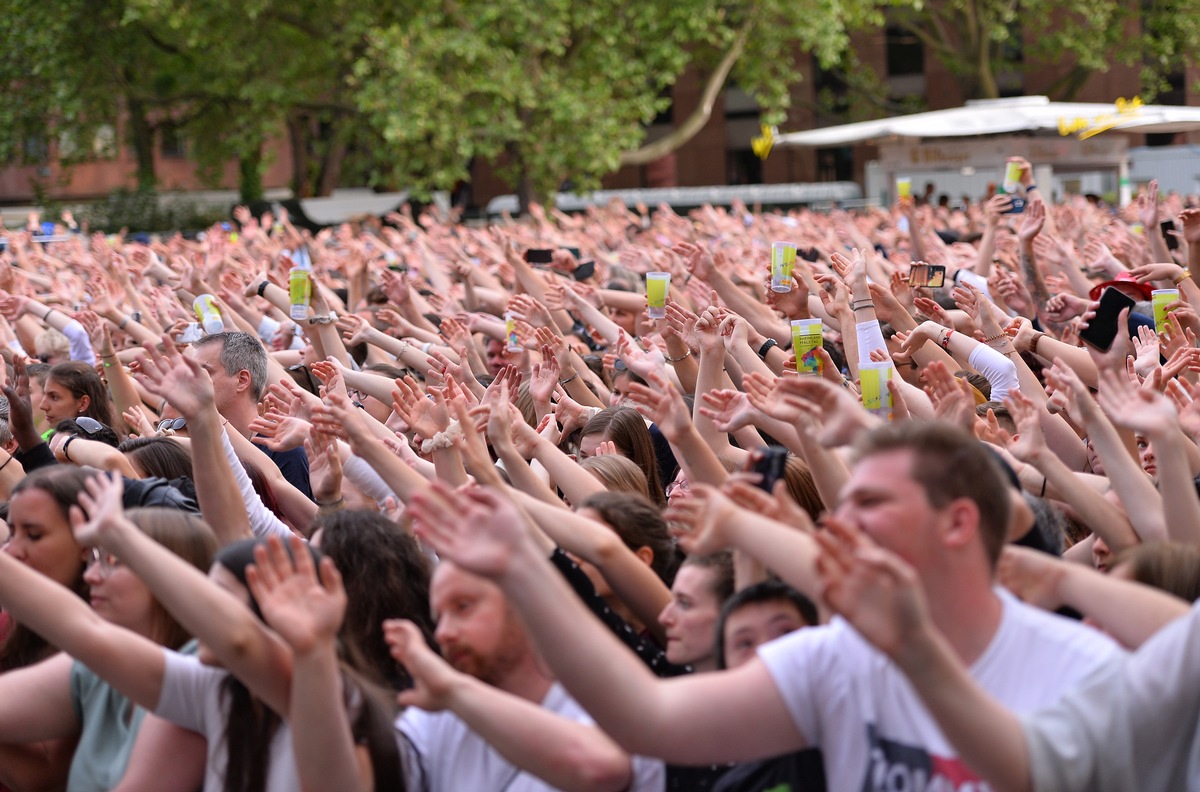 &quot;SWR3 Rheinland-Pfalz Open Air&quot; 2023 in Mainz startet