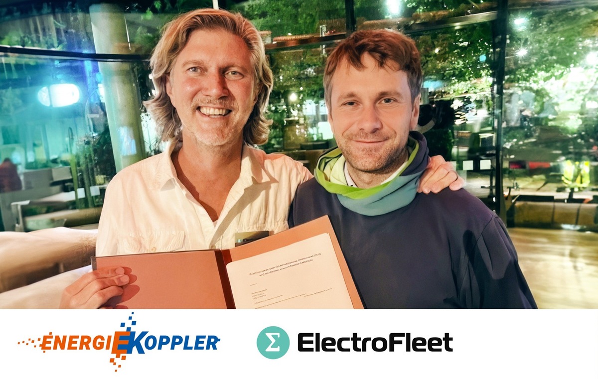 ElectroFleet und Energiekoppler vereinbaren strategische Partnerschaft zum Aufbau eines virtuellen Kraftwerks