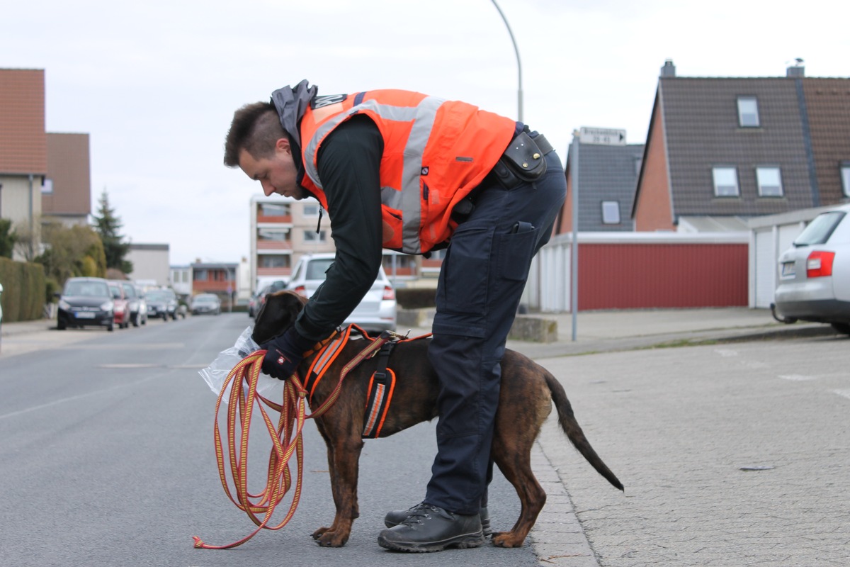 POL-H: Garbsen: Diensthund Amber findet vermissten Senior