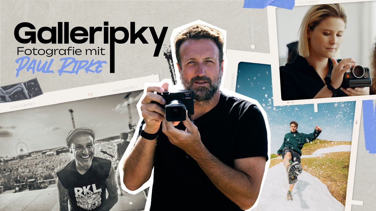 i&amp;u TV produziert für ARD Kultur neues Fotografie-Format GALLERIPKY mit Paul Ripke