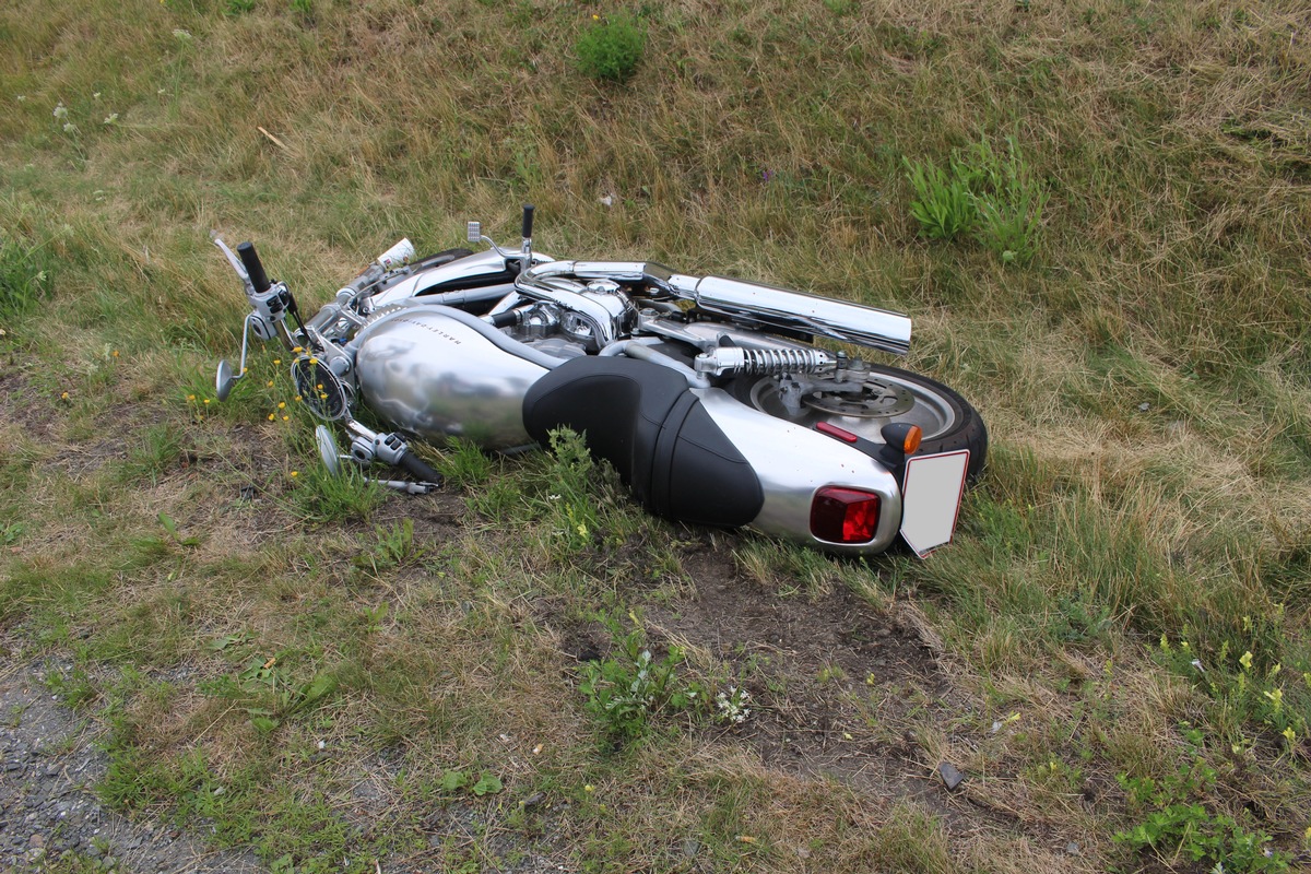 API-TH: Motorradunfall deckt Fahren ohne Fahrerlaubnis auf