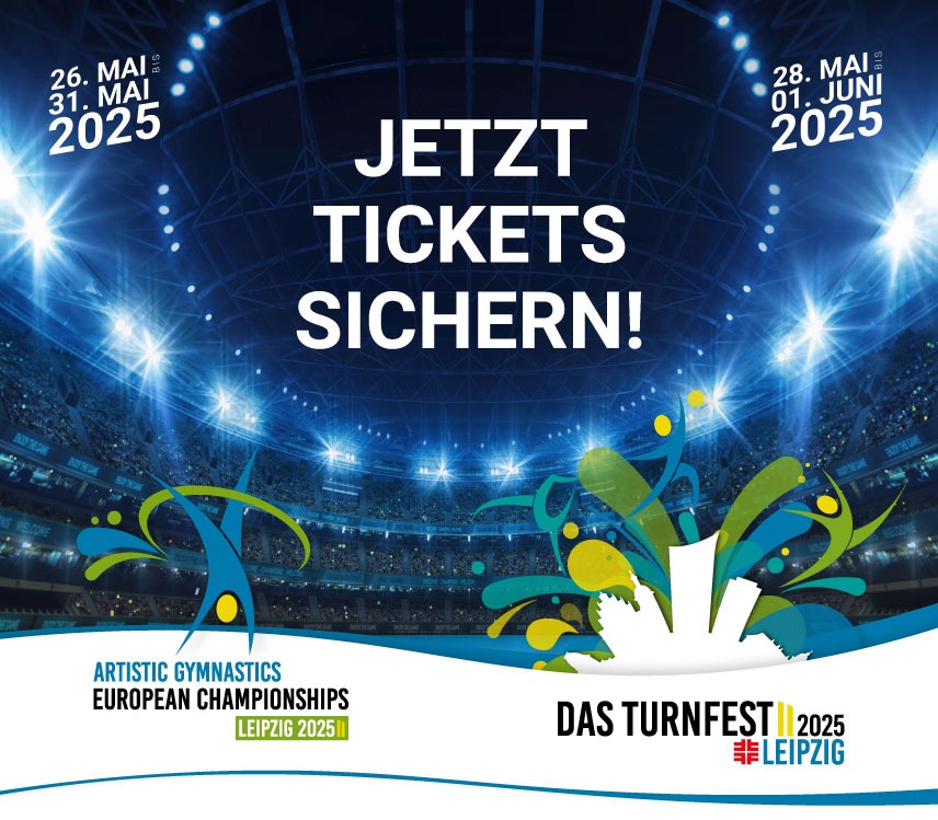 Presseinformation Deutscher Turner-Bund | Ticketstart für Turnfest und Turn-EM