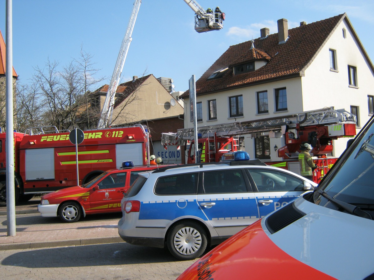 POL-STH: Brand einer Wohnung am Viehmarkt