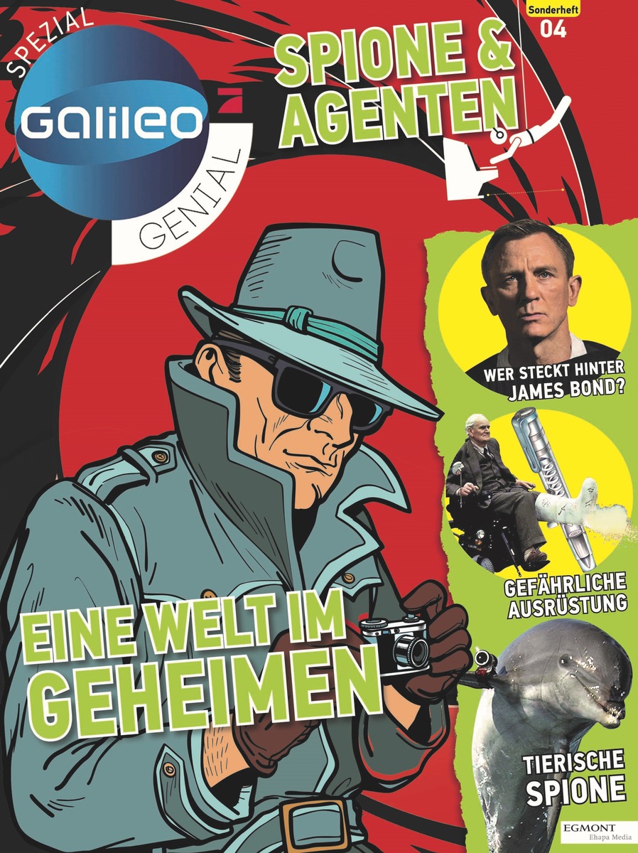 Für Spürnasen: &quot;Galileo genial Spezial - Spione &amp; Agenten&quot; am Kiosk