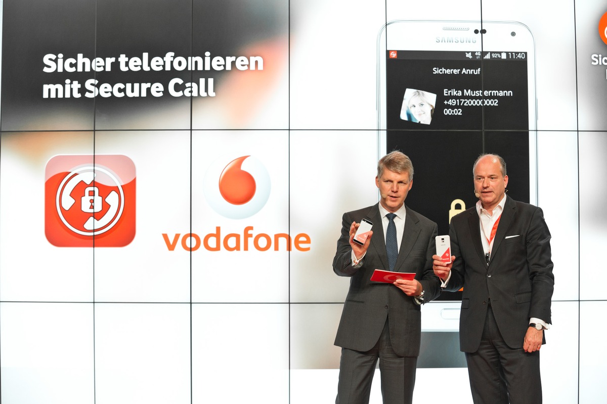 Secure Call: Vodafone zeigt erstes Hochsicherheits-Telefonat auf der IFA (FOTO)