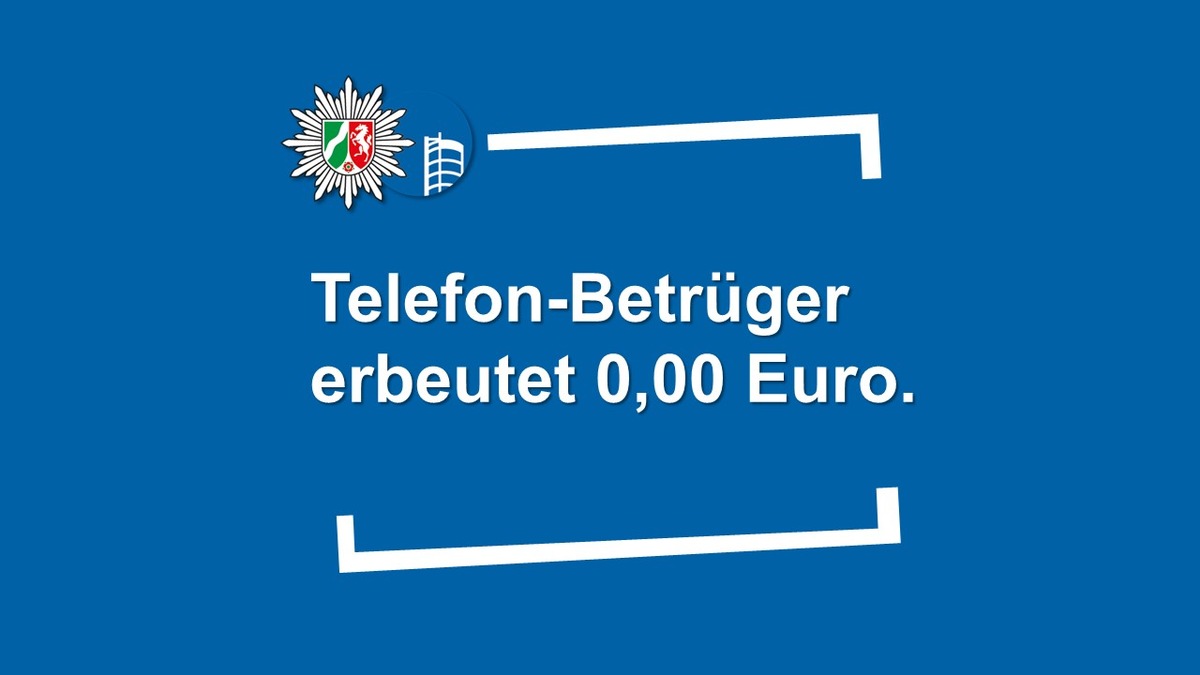 POL-OB: Telefon-Betrüger erbeutet 0,00 Euro / 72-Jährige reagierte hervorragend