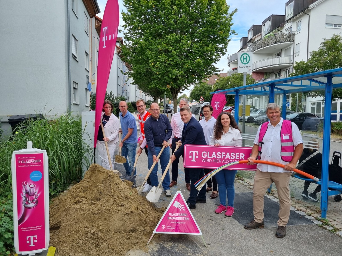 Rottweil: Telekom startet Glasfaserausbau