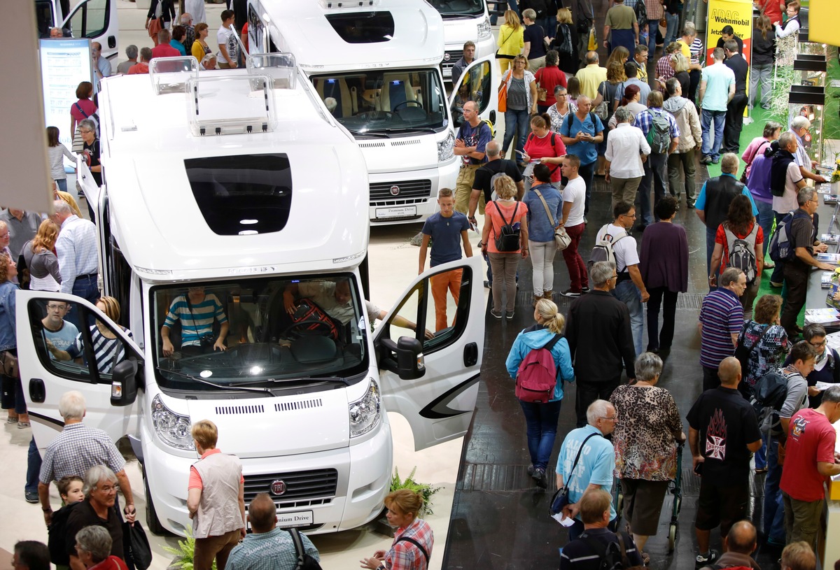 Starke Halbzeitbilanz beim Caravan Salon Düsseldorf (BILD)