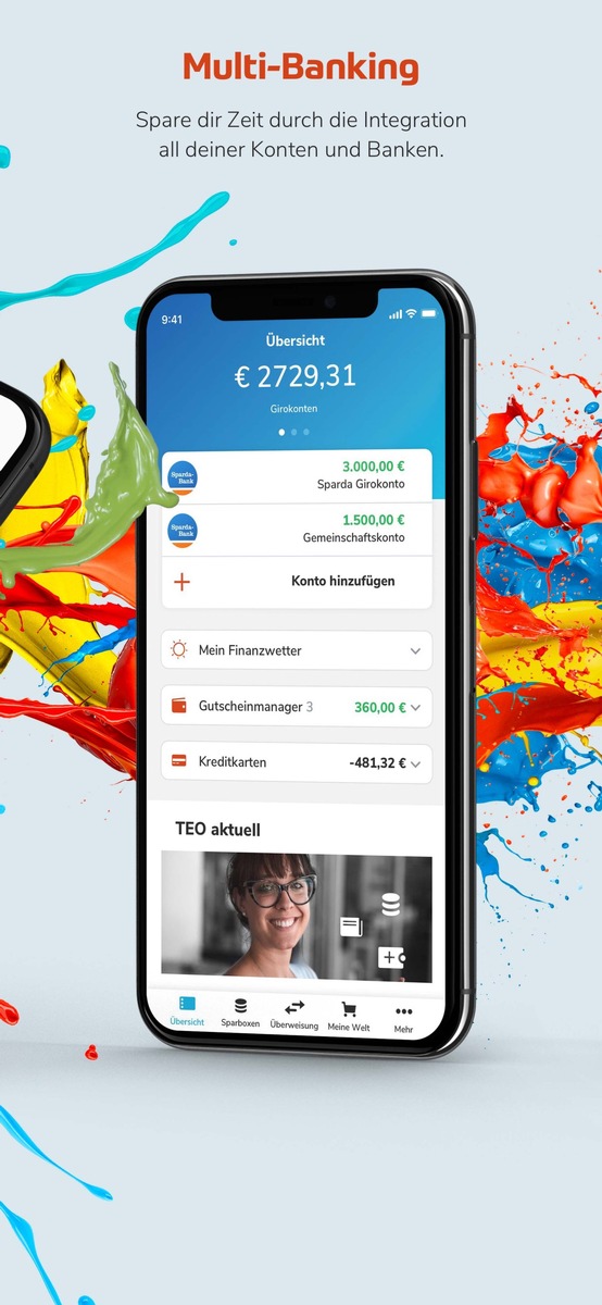 COMECO startet App, die innovatives Online-Banking mit smartem Commerce kombiniert / TEO Lifestyle-Banking jetzt kostenfrei für jedermann in App-Stores erhältlich